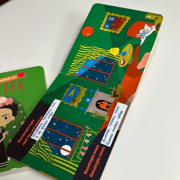 Bilingual English and Spanish Books Counting With Frida y buenas noches Luna - Picture 8 of 11